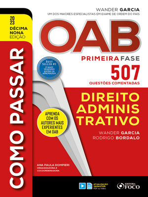 cover image of Como passar OAB--Direito Administrativo